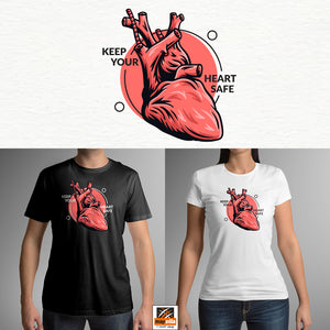 Majica kratki rukav - Heart - majizilla